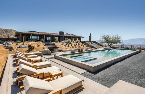 Desert Hot Springs House | Addendum Estate - 2 Pools, Panoramic Views & Luxe Privacy for Groups