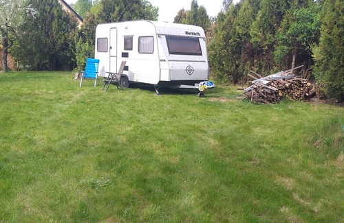 Rudersdorf House | Air-conditioned caravan on a natural plot near Berlin for 4 persons near the lake