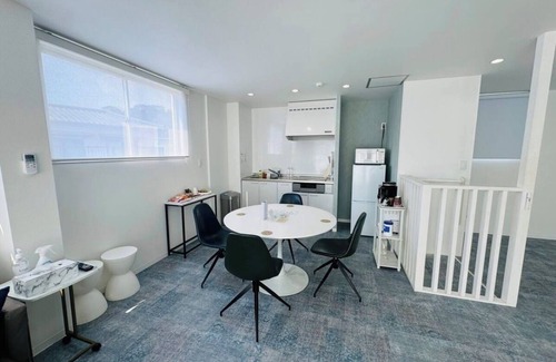 Hakata-ku Villa | Airport Terrace1 2-story private villa with large roof balcony, sauna, parking, pets, indoor BBQ