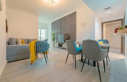 Jumeirah Village Circle Apartment | Airstay - Spacious 1BR - Pool Views - Next to FIVE Hotel - Monthly Offer Available