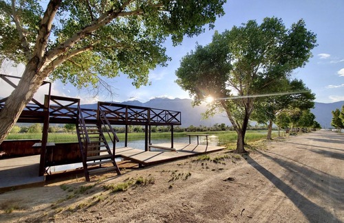 Olancha RV Rental | Alabama Hills Mt. Whitney Lakeside RV Camping Site #5