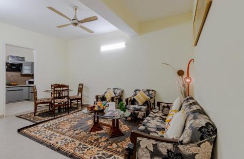 Deoghat Apartment | Alaya Stays 3 BHK Walnuts Apartments with Gazebo