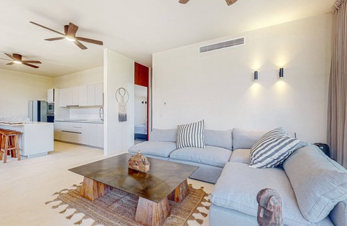 Zama Condo | Aldea Zama District apartment with rooftop pool, deck, & fitness center