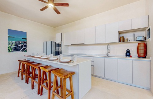 Zama Condo | Aldea Zama District apartment with rooftop pool, deck, & fitness center