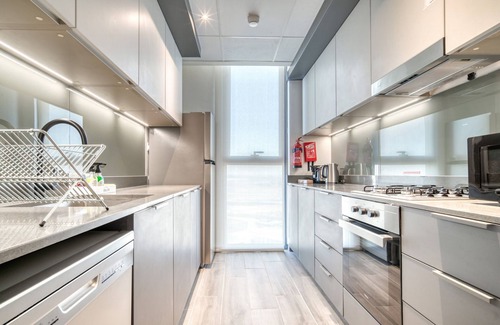 Dubai Production City Apartment | Alluring 2BR w/Assistant’s Room at Mesk 1 Midtown Dubai Production City by Deluxe Holiday Homes