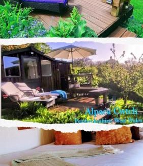 Goodwick Cabin | Alpaca Cwtch - Pembrokeshire, West Wales