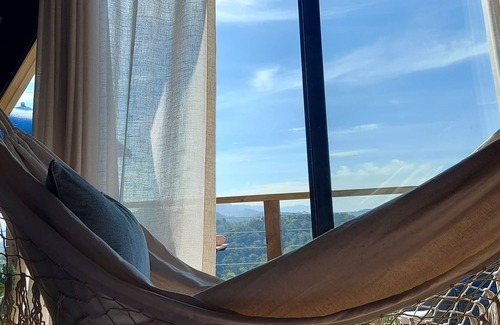 Santiago de los Caballeros Cabin | Alpinas Palo Alto - Cabaña El Amanecer - Romantic Getaway with Views & Fresh Air