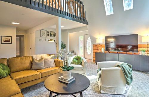 Brevard House | Amazing A-Frame with Private Hiking and Amenities