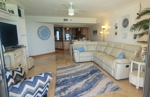 Sand Key Condo | Amazing Beachfront in Crescent Beach Club Gated Community with Sweeping Views!