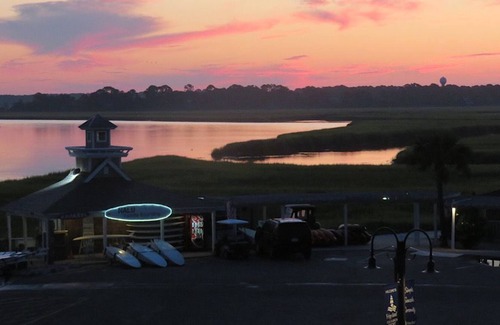 Bonito Boathouses House | Amazing marsh water views, golf cart included