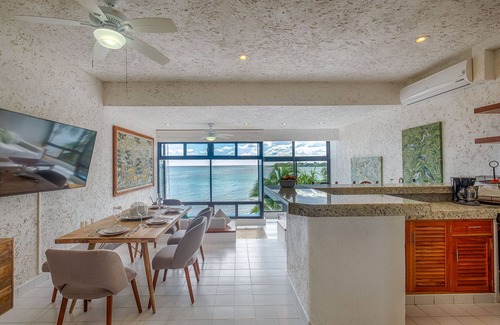 Akumal Condo | Amazing View Oceanfront with 2 pools, Daily Housekeeping