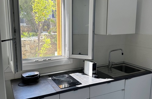 Mykonos House | Amazing view of Ornos Bay in Mykonos