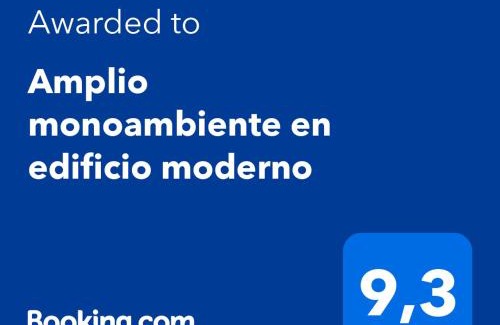 Flores Apartment | Amplio monoambiente en edificio moderno