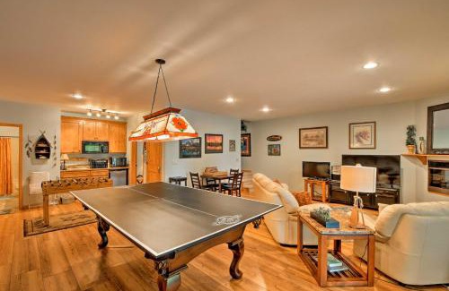 Andrews House | Andrews Cabin with Game Room and Covered Porch!