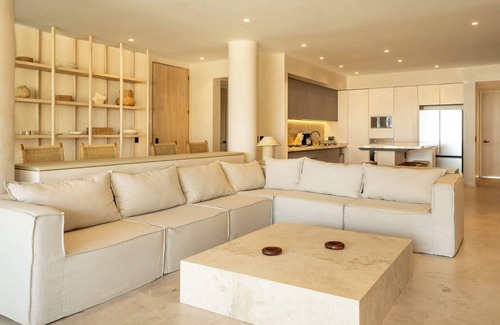 Barra de Potosi Condo | Anera, Private Pool and Lush Garden Steps from the Ocean at ANERA