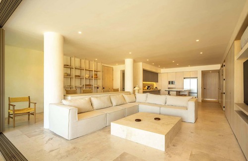 Barra de Potosi Condo | Anera, Private Pool and Lush Garden Steps from the Ocean at ANERA