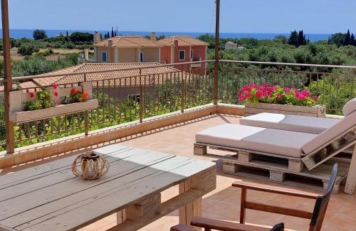 Sarlata Villa | Anio Residence - Rustic Modern with Sea and Mountain View Terrace