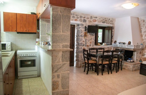 Charouda House | Anna's Garden,Stone house for 10,Charouda,Mani