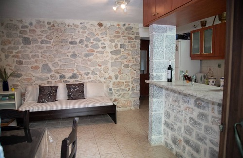 Charouda House | Anna's Garden,Stone house for 10,Charouda,Mani