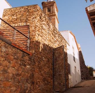 Valdelarco House | Antigua Panadería de Valdelarco, chimenea con horno 2 Hab 4 pers mas 2 max