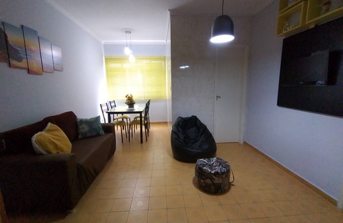 Canto do Forte Apartment | Apê Canto do Forte - PG - 40 metros do mar