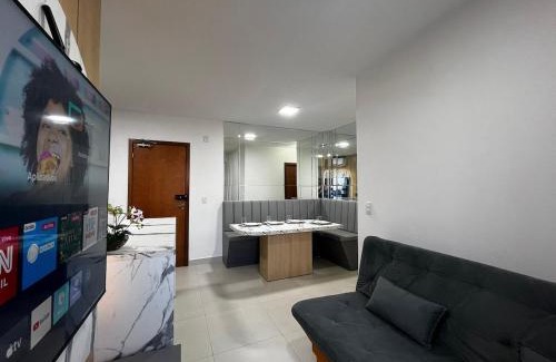 Morada do Ouro Apartment | Apê Completo com Cozinha e Sala Confortável
