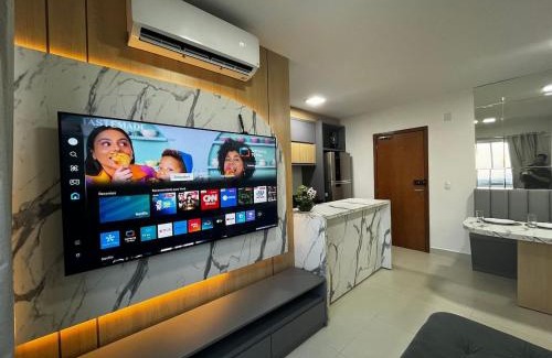 Morada do Ouro Apartment | Apê Completo com Cozinha e Sala Confortável