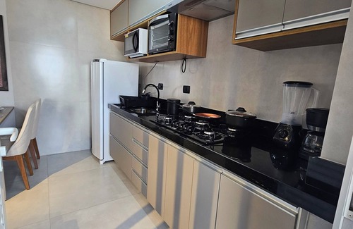 Vilamar Apartment | Apê na Praia Aconchegante em Praia Grande , Aceita Animais de Estimação!