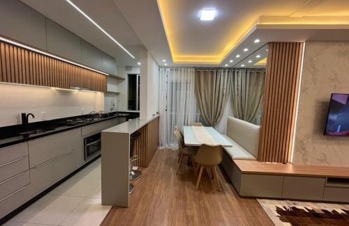 Barra Velha Apartment | Apê pé na areia com vista mar e próximo ao Beto Carrero - Condomínio Vila Açoriana