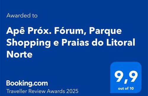 Barro Duro Apartment | Apê Próx. Fórum, Parque Shopping e Praias do Litoral Norte