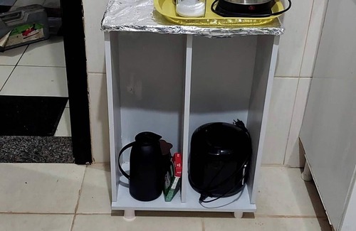 Maringa Apartment | Ap 03 Esp Sara double bed, single bed.