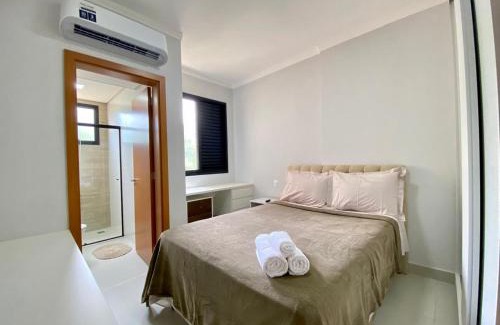 Ribeirao Preto Apartment | Ap 1 quarto, sacada completo Pertinho da USP Recanto das Arvores