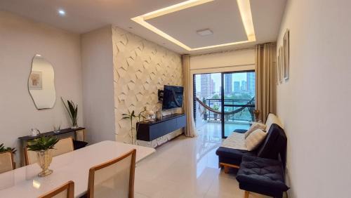 Marco Apartment | Ap 3Q, elegante e funcional, com estacionamento