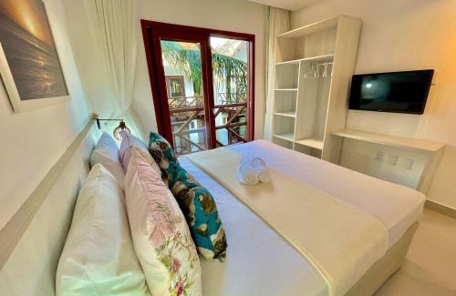 Barra Grande Apartment | Ap. Estrela do Mar - Pé na areia com vista para o mar e piscina