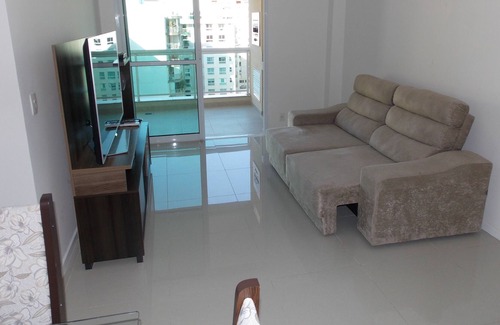 Niteroi Apartment | Ap1401: New, 2Q (1 suite), Wifi, garage, pool, balcony c barbecue and sea view