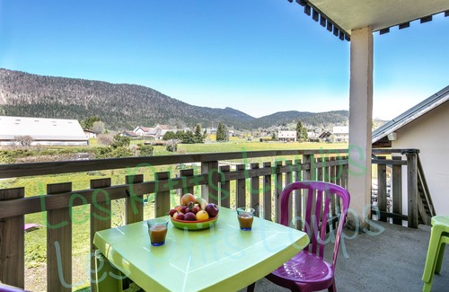 Autrans-Meaudre-en-Vercors Apartment | Apartment Les Ptits Loups, Autrans-Méaudre en Vercors, mountain view, private terrace and garden