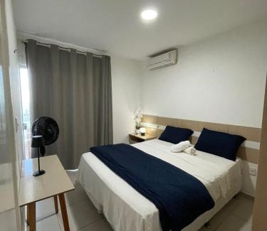 Aracati Apartment | Apart Canoa Quebrada vista mar- condominio fechado