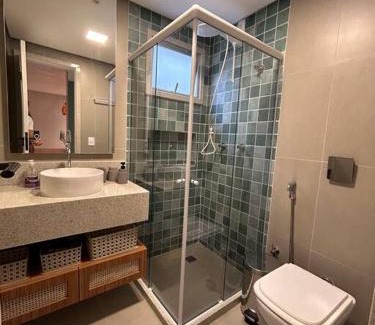 Centro Apartment | Apart Guarapari Residence Charmoso e Finamente Decorado! Quadra do Mar