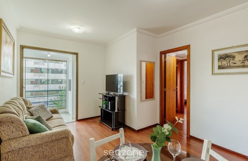 Chacara das Pedras Apartment | Apart With 2 Bedrooms and Barbecue. Roy0401