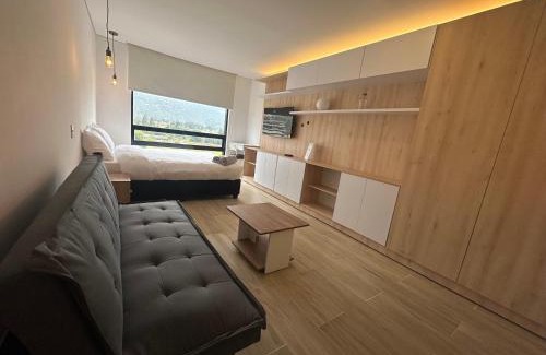 Chia Apartment | Apartaestudio con Jacuzzi privado y vista a las montanas!