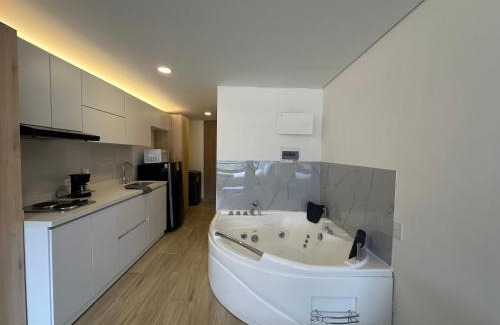 Chia Apartment | Apartaestudio con Jacuzzi privado y vista a las montanas!