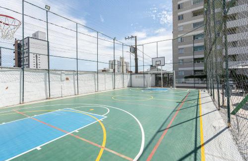 Itacolomi Apartment | Apartamento a 400M PRAIA com PISCINA sacada com CHURRASQUEIRA privativa Wi-Fi Portaria 24h PLAYGROUND INFANTIL Quadra de esportes e vaga privativa de GARAGEM Reserve agora mesmo