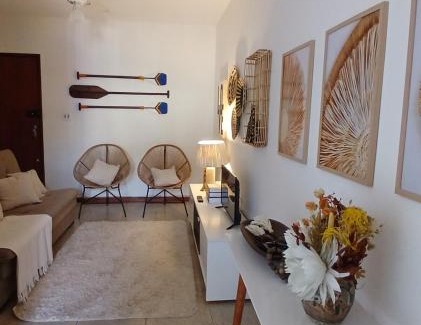 Guarapari Apartment | Apartamento aconchegante na Praia do Morro, a poucos metros da praia