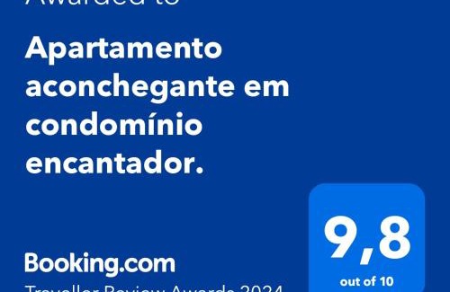 Lambari Apartment | Apartamento aconchegante em condomínio encantador.