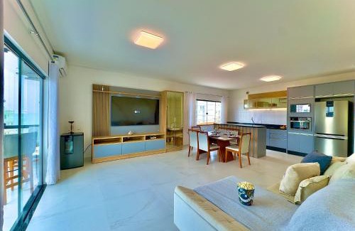 Barra Velha Apartment | Apartamento Amplo com Vista Mar e Churrasqueira a 50m da Praia em Barra Velha