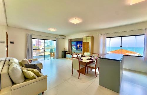 Barra Velha Apartment | Apartamento Amplo com Vista Mar e Churrasqueira a 50m da Praia em Barra Velha