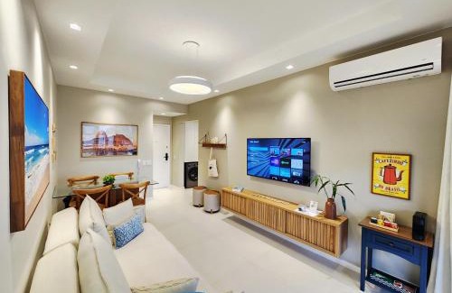 Barra da Tijuca Apartment | Apartamento Barramares Flat - Condomínio em frente à praia da Barra da Tijuca