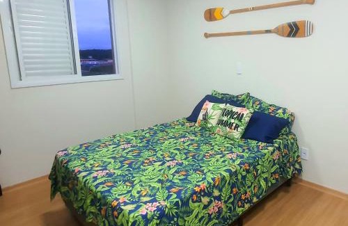 Jau Apartment | Apartamento com 2 Quartos sendo 1 suíte no Central Park Jaú