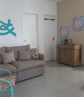 Indaia Apartment | Apartamento com Suíte em Bertioga Indaiá 150 metros da Praia