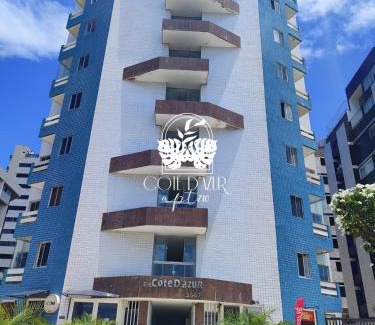 Jatiuca Apartment | Apartamento Cotê D'Azur à beira-mar.